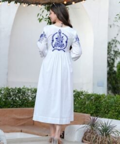Alternative view of Azure Blossom Dress